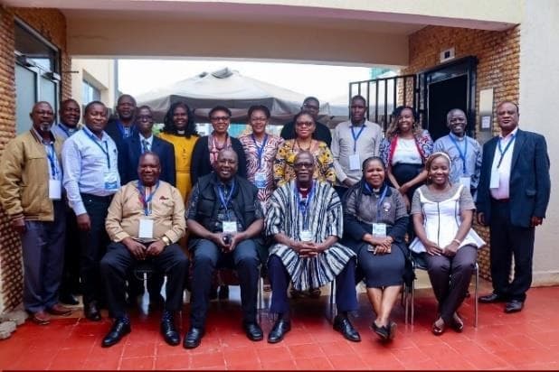 ASREP Africa officials and PROCMURA faith leaders at a joint peacebuilding session in Nairobi