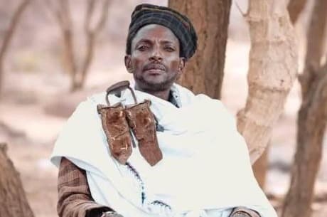 Portrait of a Borana Oromo elder from Isiolo County whose indigenous knowledge is being documented by ASREP Africa's IK Vault Series