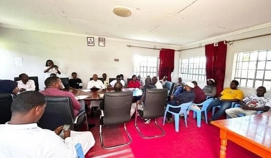 ASREP Africa-facilitated community roundtable with mixed elders, women, and youth representatives in Isiolo