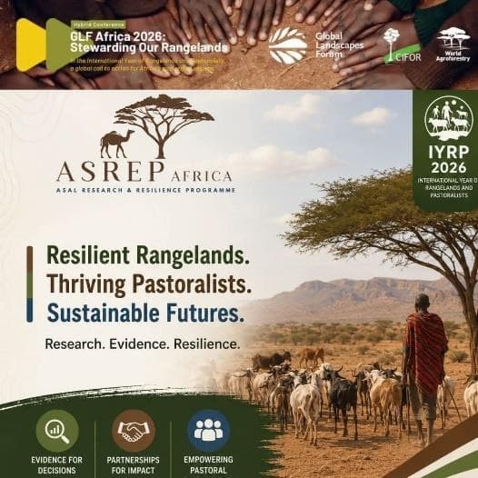 ASREP Africa team members conducting community engagement in Isiolo County