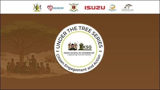KSG Under the Tree civic education session with community members